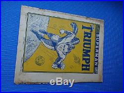 TRIUMPH # 772 (VG) 1ST UK SUPERMAN APP # 1 1939 GOLDEN AGE- VERY RARE