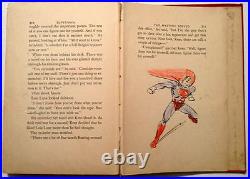 The ADVENTURES Of SUPERMAN 1st Edition HARDBACK BOOK Geroge Lowther 1942