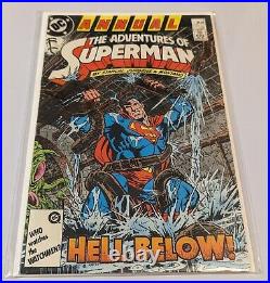 The Adventures Of Superman #424-459 +Annuals #1 Key DC Comics NM (34 Comics)