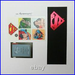 The Adventures of Superman Back From The Dead #11 Poster, book mark, cards