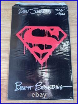 The Death of Superman Comic Book Memorial Set (2 books) 2X SIGNED