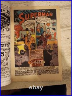 The Greatest Race Of All Time. Superman 199, Flash 175, World's Finest 198,199