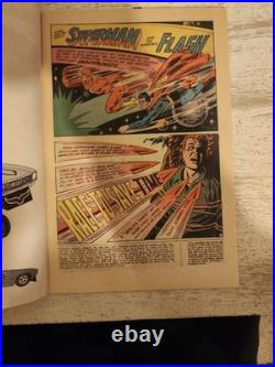 The Greatest Race Of All Time. Superman 199, Flash 175, World's Finest 198,199