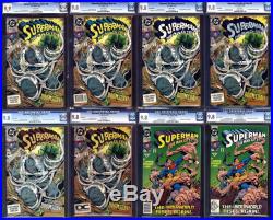 Ultimate Doomsday Set! All CGC 9.8 With 1st, 2nd, 3rd, 4th, 5th Prints and 9.9 #17