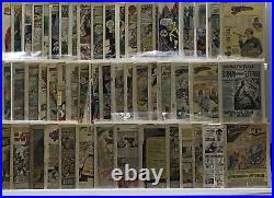 Vintage Coverless Full Long Box Comic Book Lot Archie, Superman Ext. Read Bio