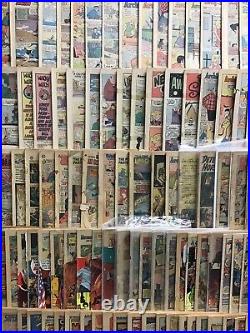 Vintage Coverless Full Long Box Comic Book Lot Archie, Superman Ext. Read Bio