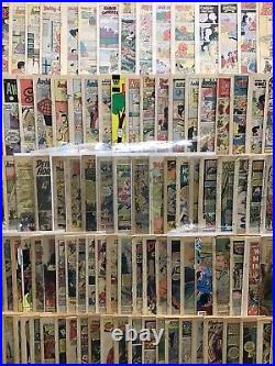 Vintage Coverless Full Long Box Comic Book Lot Archie, Superman Ext. Read Bio