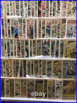 Vintage Coverless Full Long Box Comic Book Lot Archie, Superman Ext. Read Bio