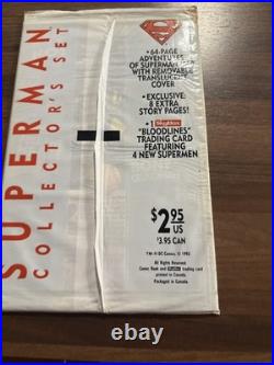 Vintage DEATH OF SUPERMAN Collectors Set (White Bag) SEALED (#500) DC COMICS