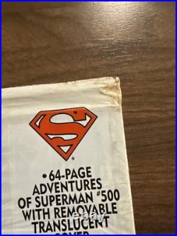Vintage DEATH OF SUPERMAN Collectors Set (White Bag) SEALED (#500) DC COMICS