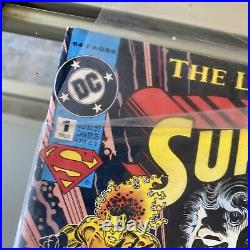Vintage Superman Comic Book lot of 6 books DC 1980s, 1990s