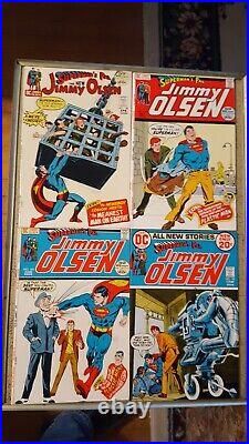 Vintage Superman's Pal Jimmy Olsen Silver + Bronze Age Comic Book Lot 65 Books