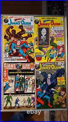 Vintage Superman's Pal Jimmy Olsen Silver + Bronze Age Comic Book Lot 65 Books