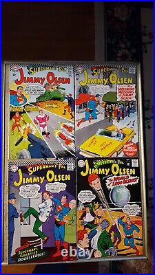 Vintage Superman's Pal Jimmy Olsen Silver + Bronze Age Comic Book Lot 65 Books