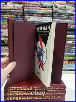 Vols 1-5 Archive Editions Superman Archives 5 Books? LOOK AT PICTURES