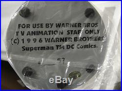 WARNER Bros WBSS SUPERMAN MAQUETTE 12 BRUCE TIMM & RANDY BOWEN STATUE Bust TOY