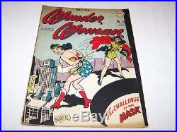 WONDER WOMAN No. 24 GOLDEN AGE COMIC BOOK July-August 1947 DC Superman Pub