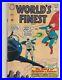 WORLD’S FINEST #153 Curt Swan art/cover DC 1965 Batman slap meme CC