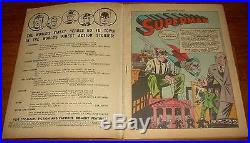 WORLD'S FINEST Comics #12 scarce DC 1943 SUPERMAN Batman BOY COMMANDOS WWII nr