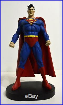 Warner Bros Exclusive 1998 SUPERMAN 12 Cold Cast Figurine / Statue
