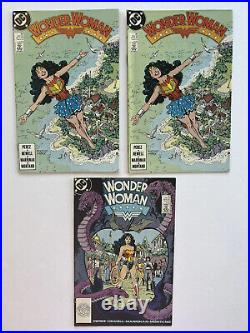 Wonder Woman #1-62 Vol 2 + Ann 1 & 2 Compl George Perez Set! VG Cond! 10 Keys