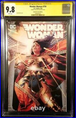 Wonder Woman #750 Cgc Ss 9.8 Jay Anacleto Variant Batman Superman Flash Aquaman