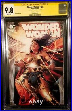 Wonder Woman #750 Cgc Ss 9.8 Jay Anacleto Variant Batman Superman Flash Aquaman