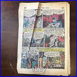 World's Finest #44 (1950) Batman! Superman! Robin! Golden Age! Incomplete