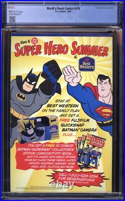 World's Finest Comics 179 CGC 9.2 DC 1997 AT&T Promotional Rare HTF Variant