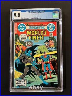 World's Finest Comics #273 CGC 9.8 (1981) Superman & Batman