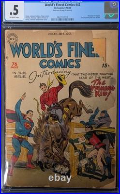 World's Finest Comics # 42 CGC. 5 (1949)