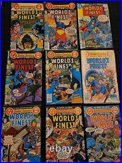 World's Finest Comics Comic Lot Bronze and Copper Age (38) DC Comic Books
