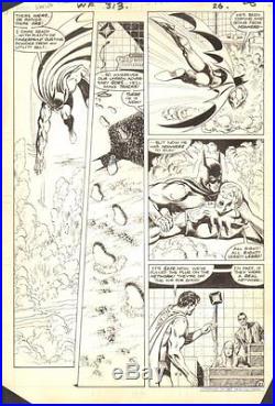 Worlds Finest #313 p. 21 Batman and Superman 1985 art by Stan Woch & Alcala