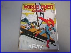 Worlds Finest Comics #12 COMIC BOOK 1943 Batman Robin Superman