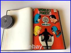 Worlds Finest Silver Age Bound Comics Volume Batman Superman Read Description A