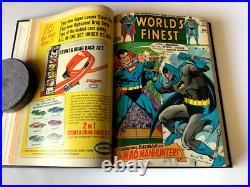 Worlds Finest Silver Age Bound Comics Volume Batman Superman Read Description A