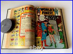 Worlds Finest Silver Age Bound Comics Volume Batman Superman Read Description A