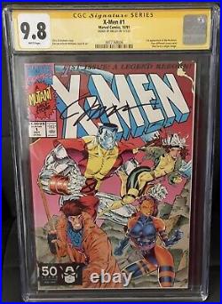 X-MEN #1 CGC 9.8 Signature Series Signed By Jim Lee Marvel Comic Book Graded